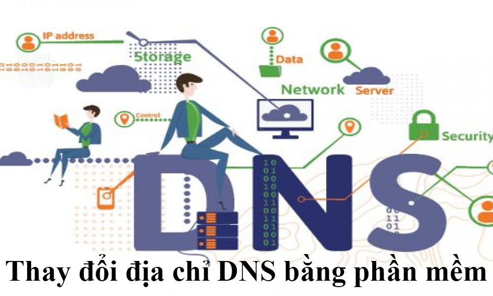 Thay đổi địa chỉ DNS bằng phần mềm